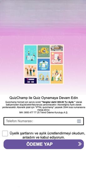 TR MR Quiz Pin submit All 1